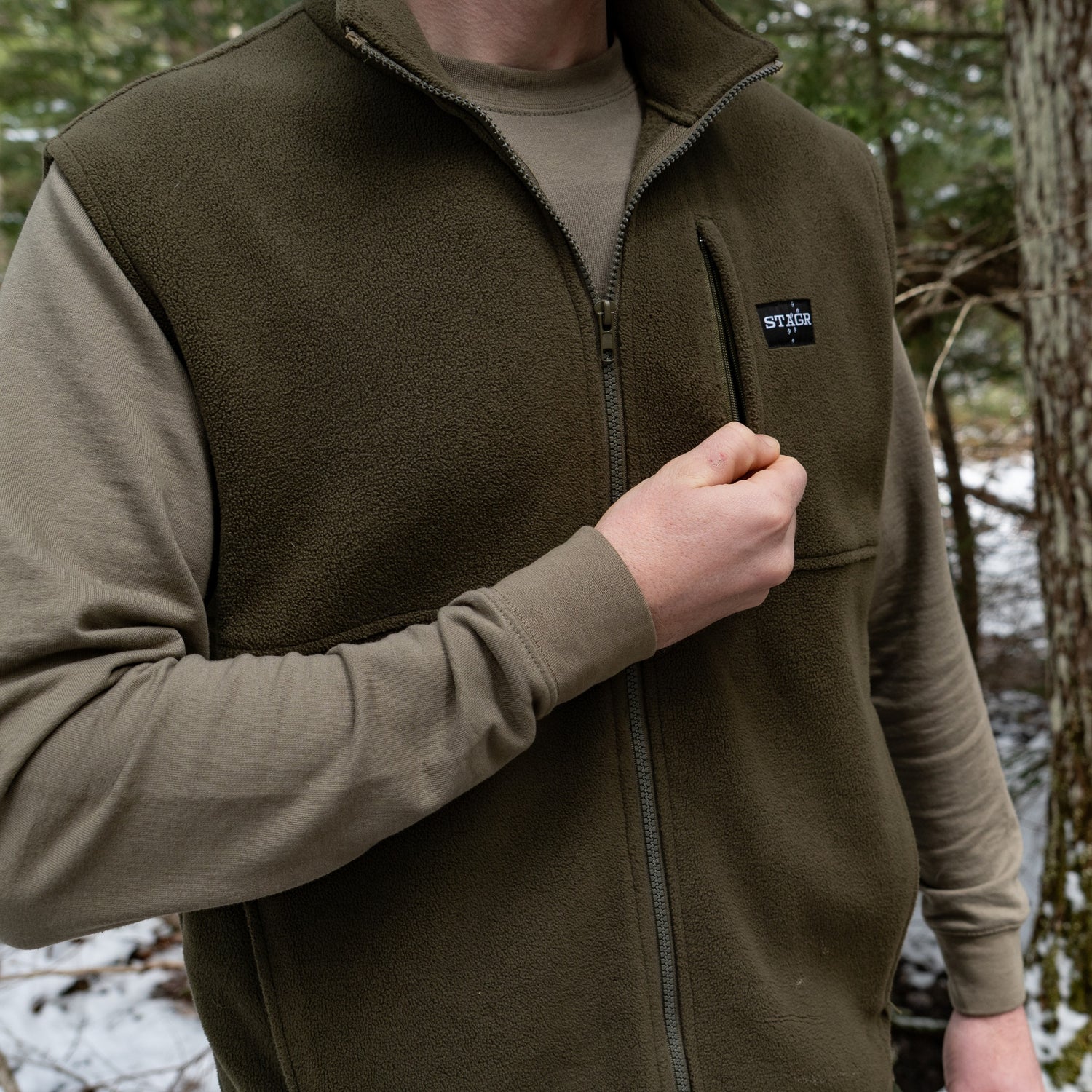 Hunt Fleece Vest