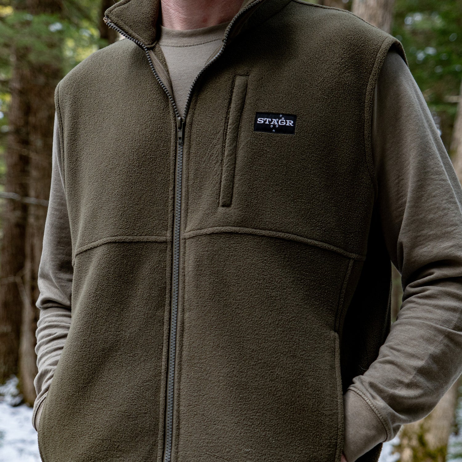 Hunt Fleece Vest