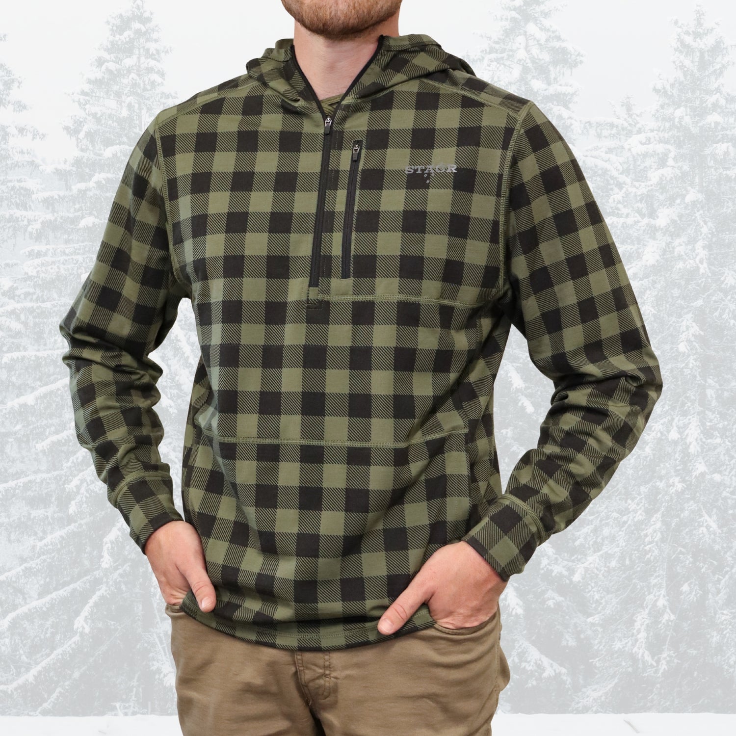 Preorder: Boreal Merino Wool Mid Layer