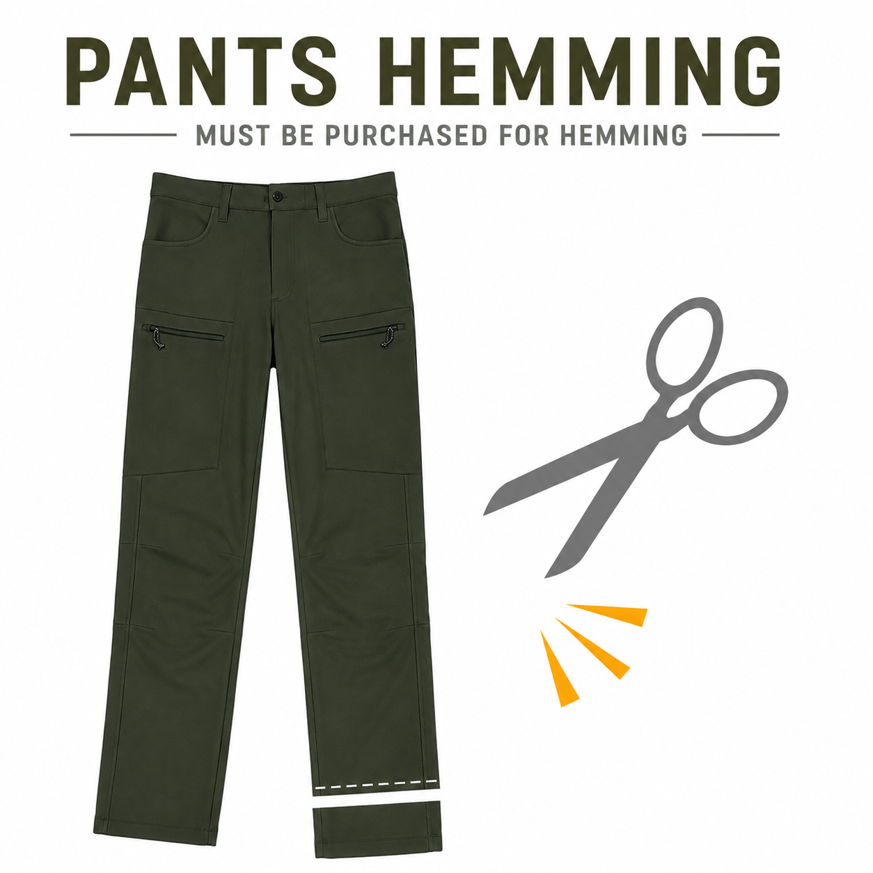 Pants Hemming (Stride/Timber)